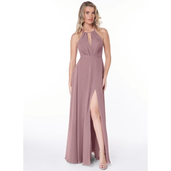 Azazie "Evalleen" Chiffon Dress - Picture 2 of 8